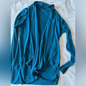 🌟3 for $35🌟 Athleta XS Cardigan‎ with Pockets Teal Cozy Athleisure
